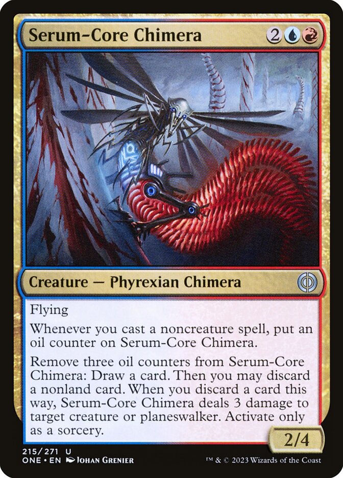 Serum-Core Chimera - [Foil] Phyrexia: All Will Be One (ONE)
