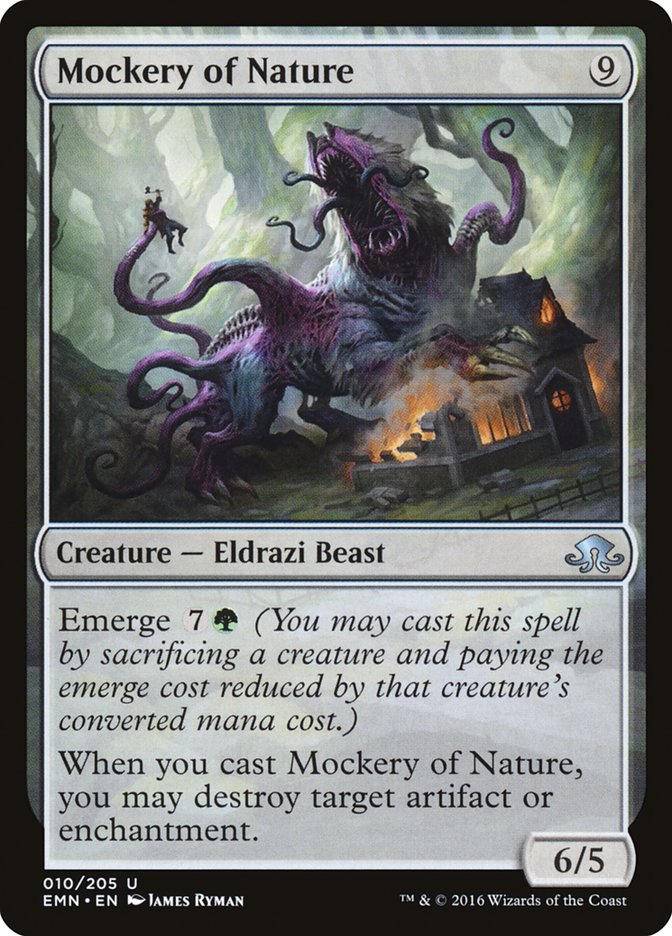 Mockery of Nature - [Foil] Eldritch Moon (EMN)