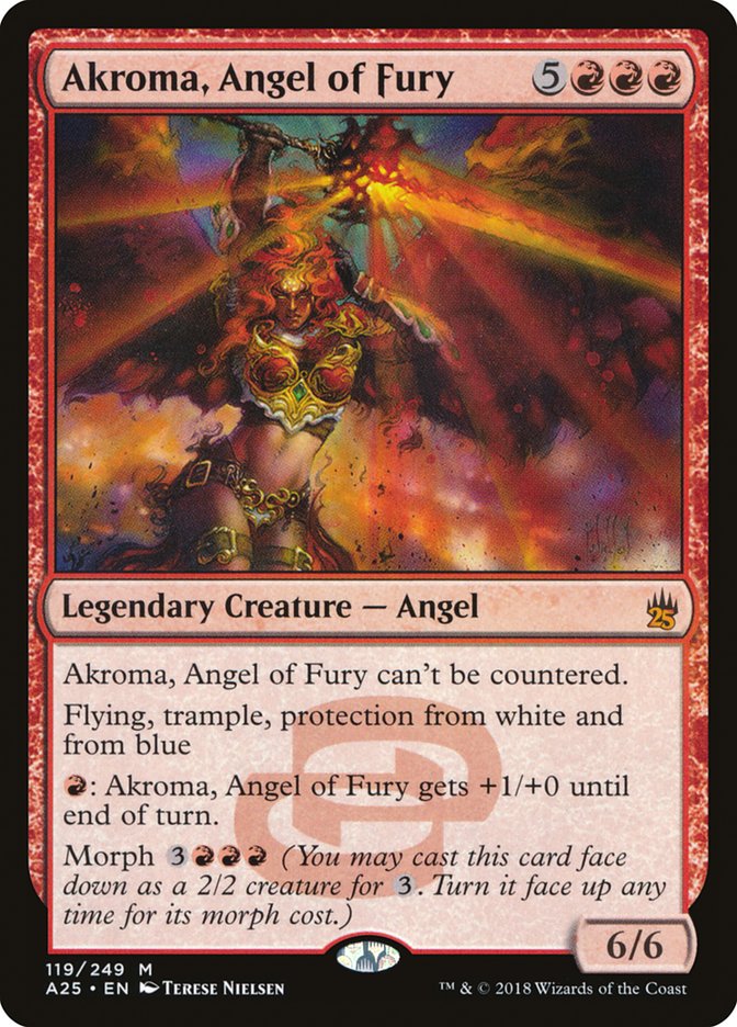 Akroma, Angel of Fury - Masters 25 (A25)