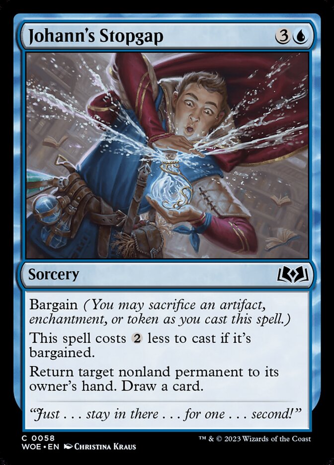 Johann's Stopgap - [Foil] Wilds of Eldraine (WOE)