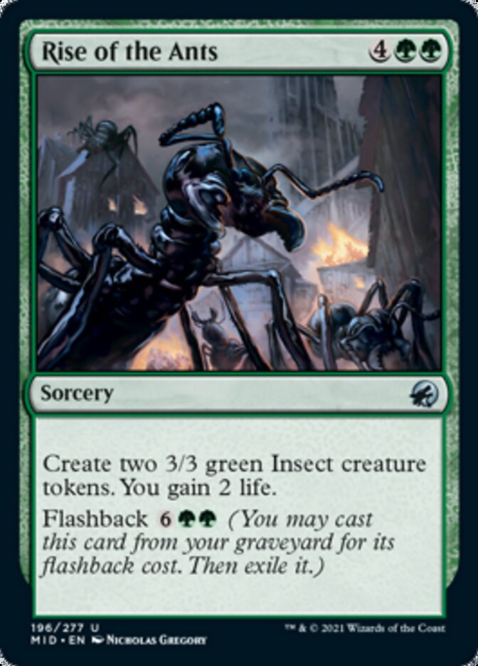Rise of the Ants - [Foil] Innistrad: Midnight Hunt (MID)