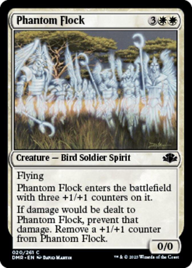 Phantom Flock - [Foil] Dominaria Remastered (DMR)