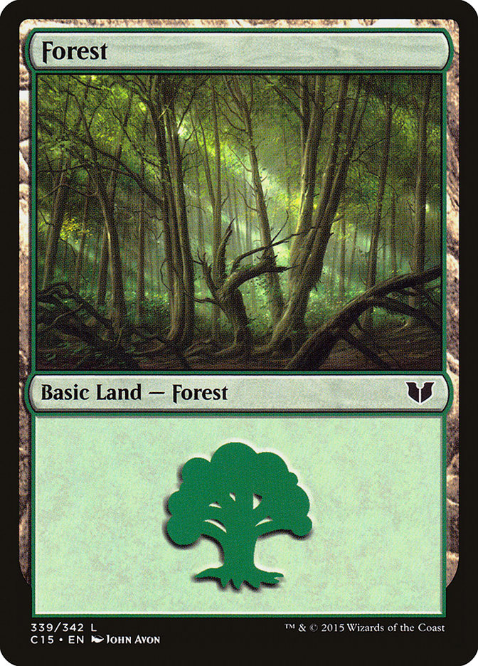 Forest (339) - Commander 2015 (C15)