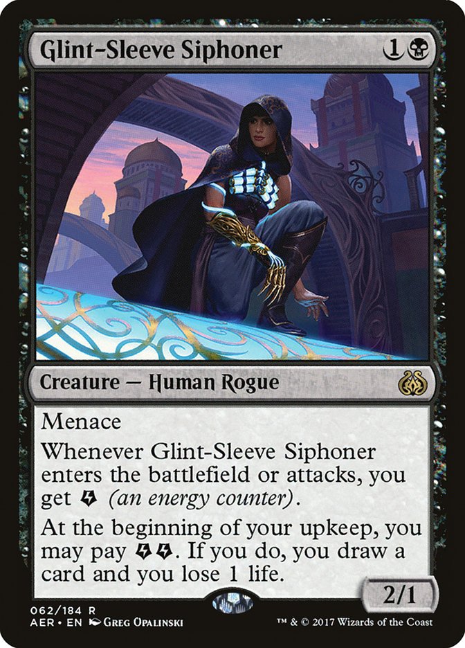 Glint-Sleeve Siphoner - [Foil] Aether Revolt (AER)