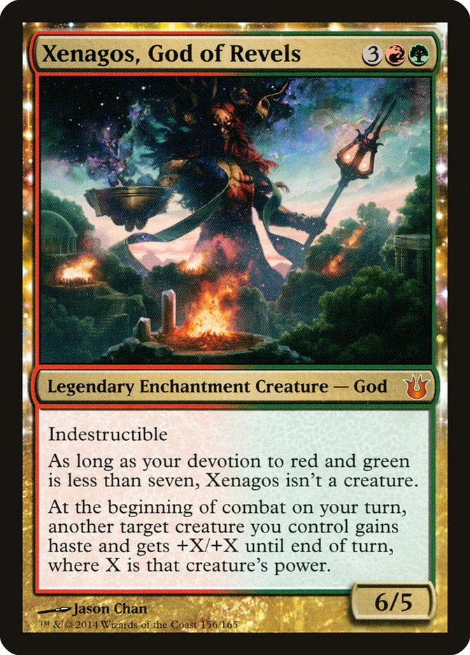 Xenagos, God of Revels - [Foil] Born of the Gods (BNG)