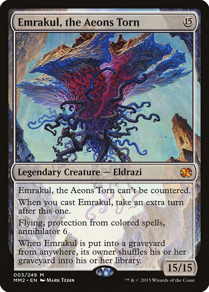 Emrakul, the Aeons Torn - [Foil] Modern Masters 2015 (MM2)