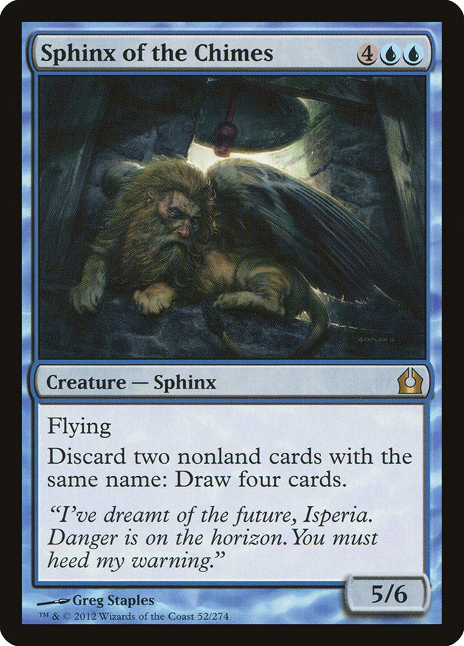 Sphinx of the Chimes - [Foil] Return to Ravnica (RTR)