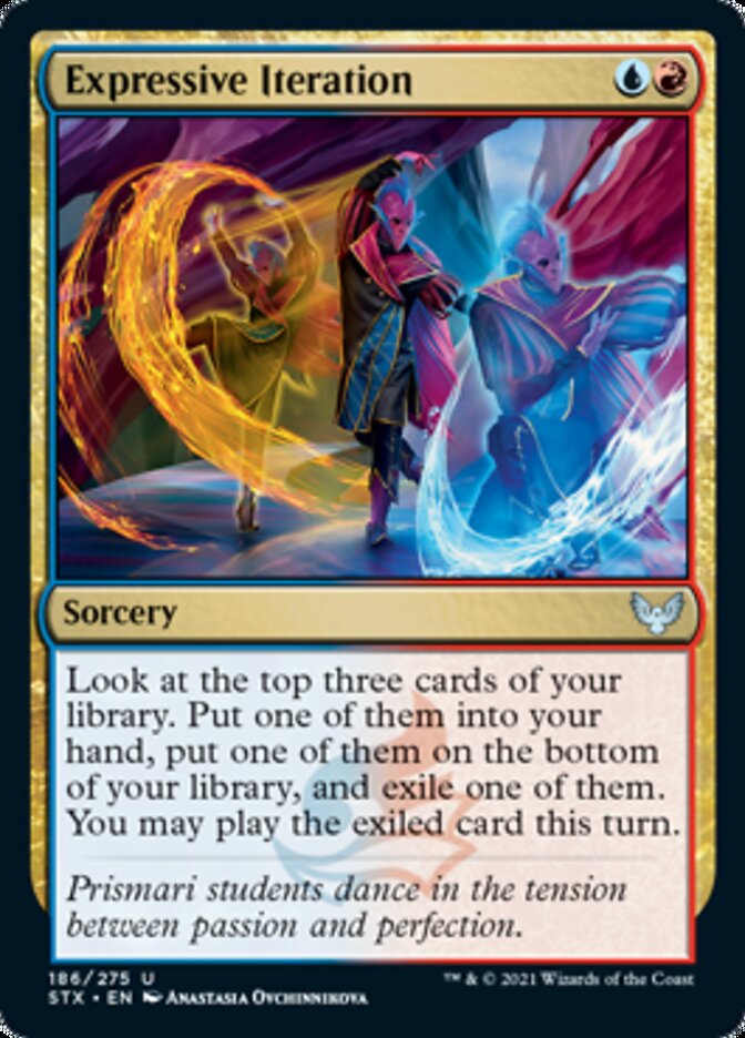 Expressive Iteration - [Foil] Strixhaven: School of Mages (STX)