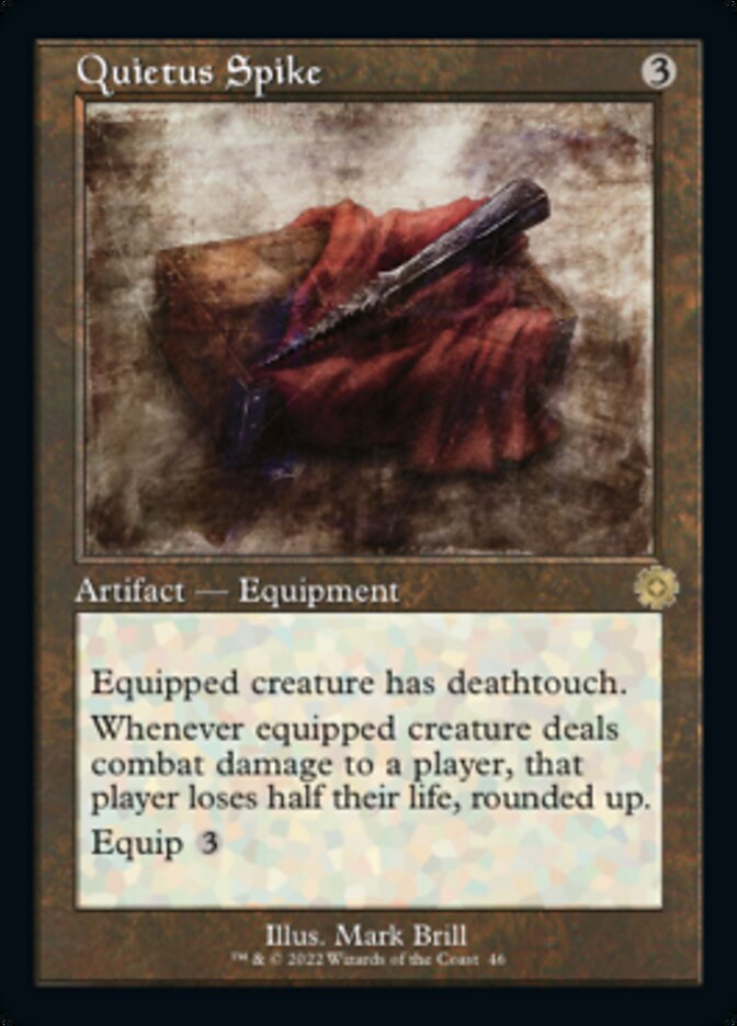 Quietus Spike - [Foil] The Brothers' War Retro Artifacts (BRR)