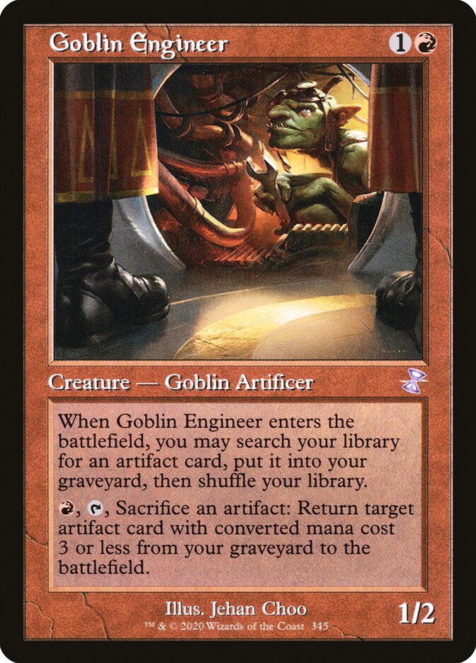 Goblin Engineer - [Foil, Retro Frame] Time Spiral Remastered (TSR)