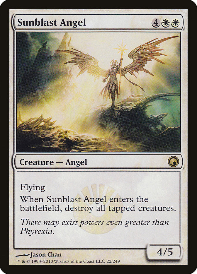 Sunblast Angel - [Foil] Scars of Mirrodin (SOM)