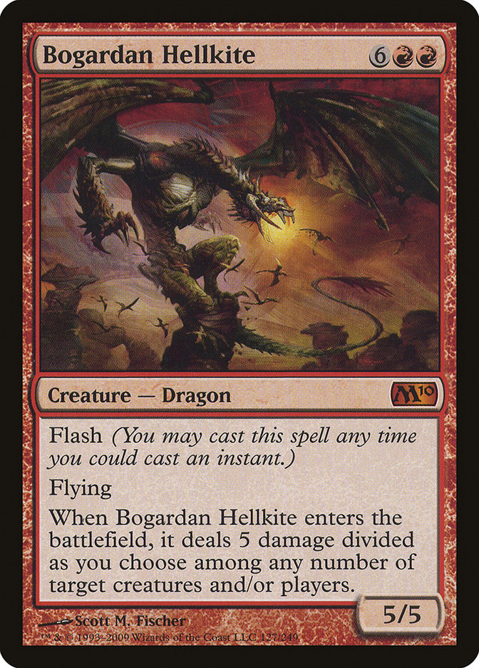 Bogardan Hellkite - [Foil] Magic 2010 (M10)