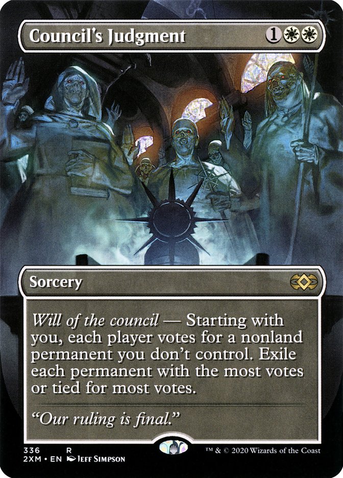 Council's Judgment - [Foil, Borderless] Double Masters (2XM)