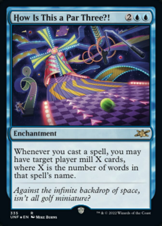 How Is This a Par Three?! - [Galaxy Foil] Unfinity (UNF)