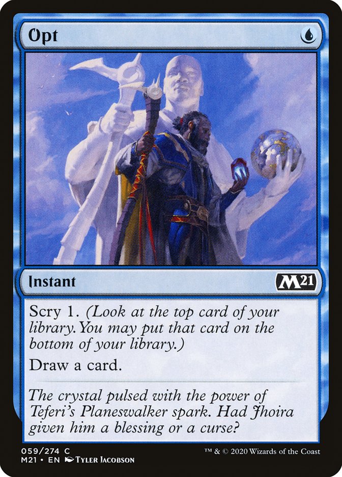 Opt - [Foil] Core Set 2021 (M21)
