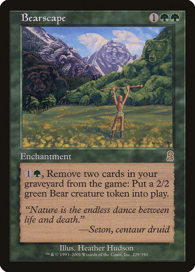 Bearscape - [Foil, Retro Frame] Odyssey (ODY)