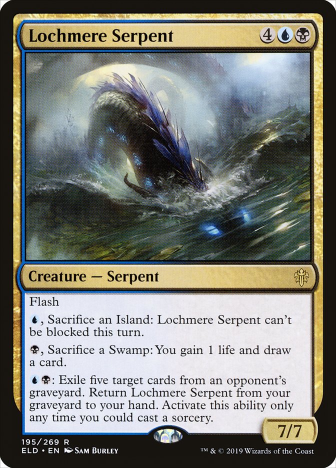 Lochmere Serpent - [Foil] Throne of Eldraine (ELD)