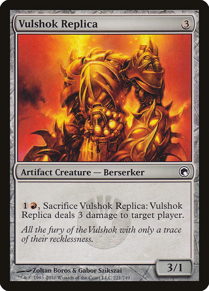Vulshok Replica - [Foil] Scars of Mirrodin (SOM)