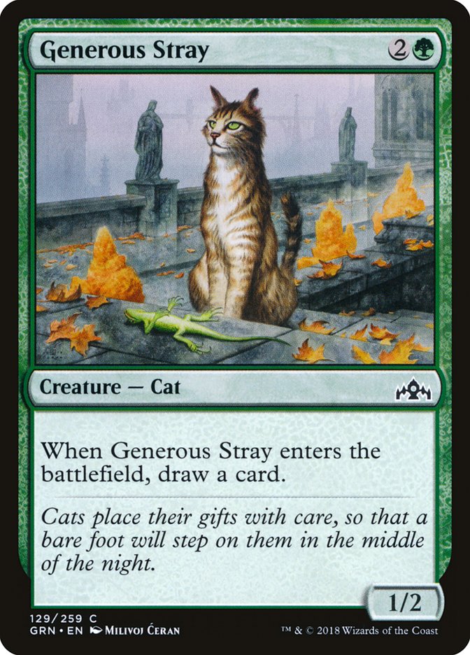 Generous Stray - [Foil] Guilds of Ravnica (GRN)