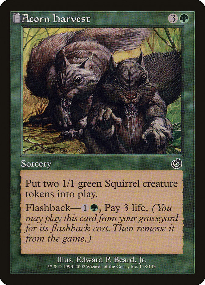 Acorn Harvest - [Foil] Torment (TOR)