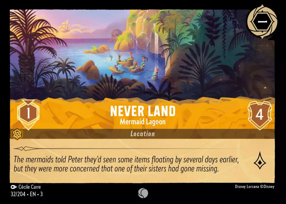 Never Land - Mermaid Lagoon - [Foil] Into the Inklands (3)