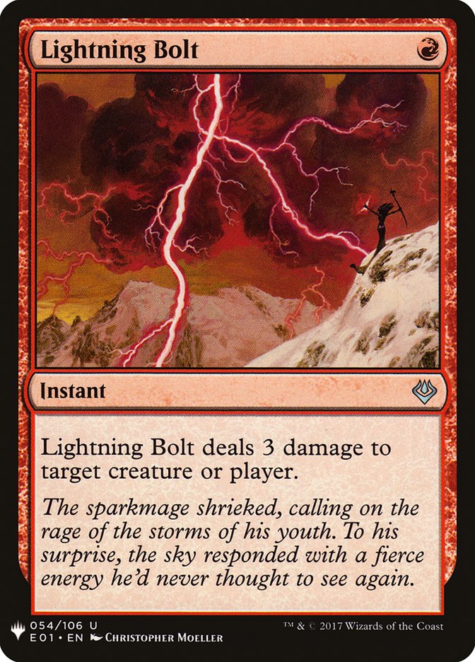 Lightning Bolt - Mystery Booster (MB1)