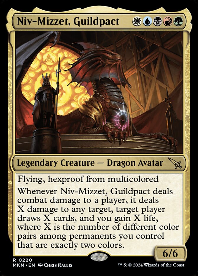 Niv-Mizzet, Guildpact - [Foil] Murders at Karlov Manor (MKM)