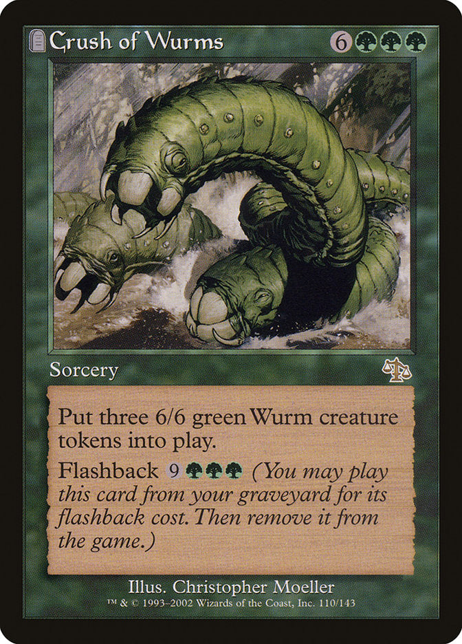 Crush of Wurms - [Foil] Judgment (JUD)