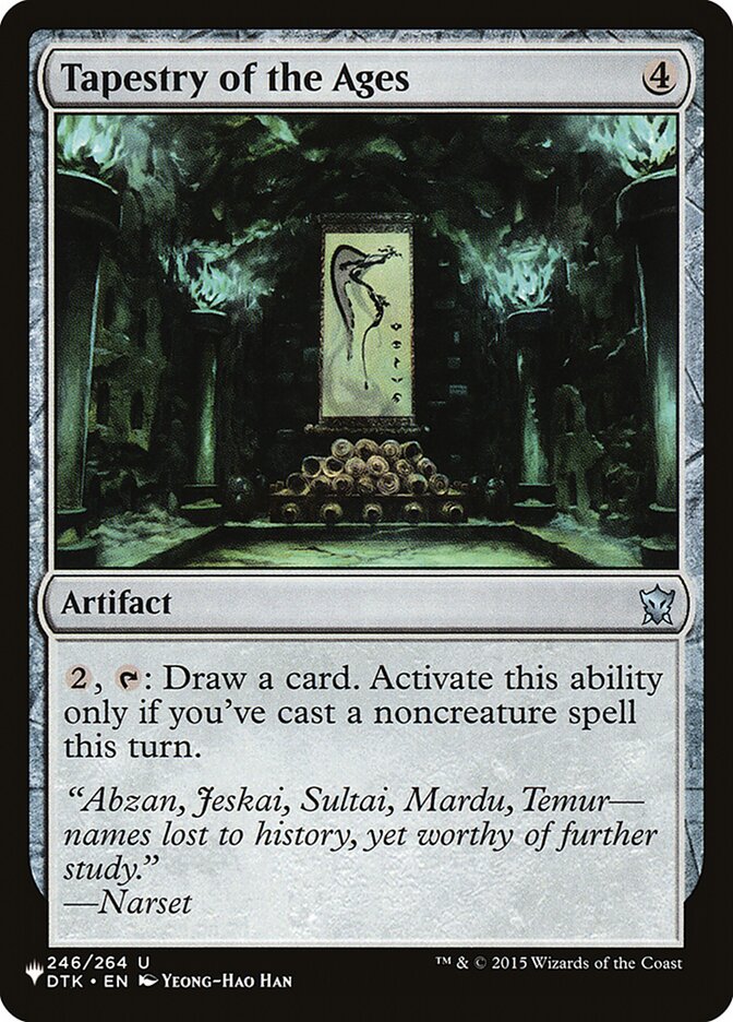 Tapestry of the Ages - [Foil] The List (PLIST)