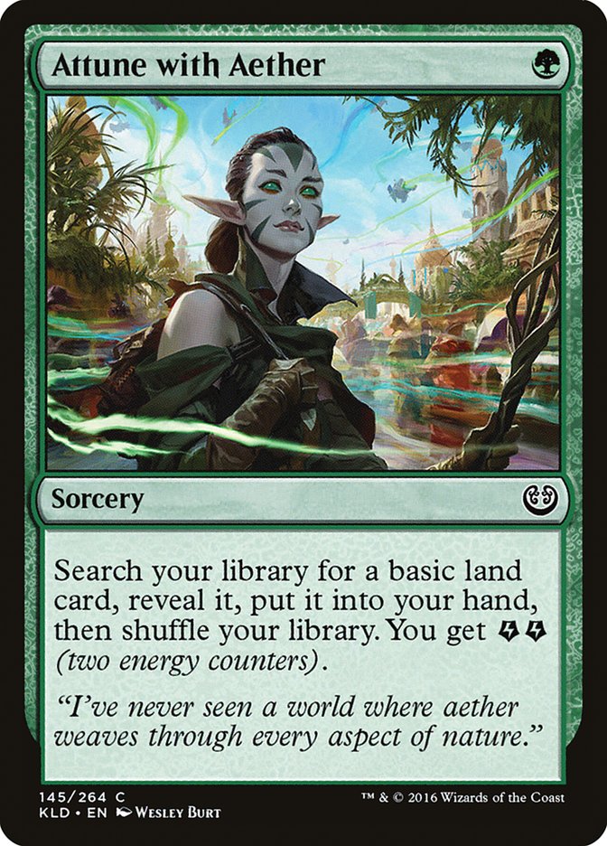 Attune with Aether - [Foil] Kaladesh (KLD)