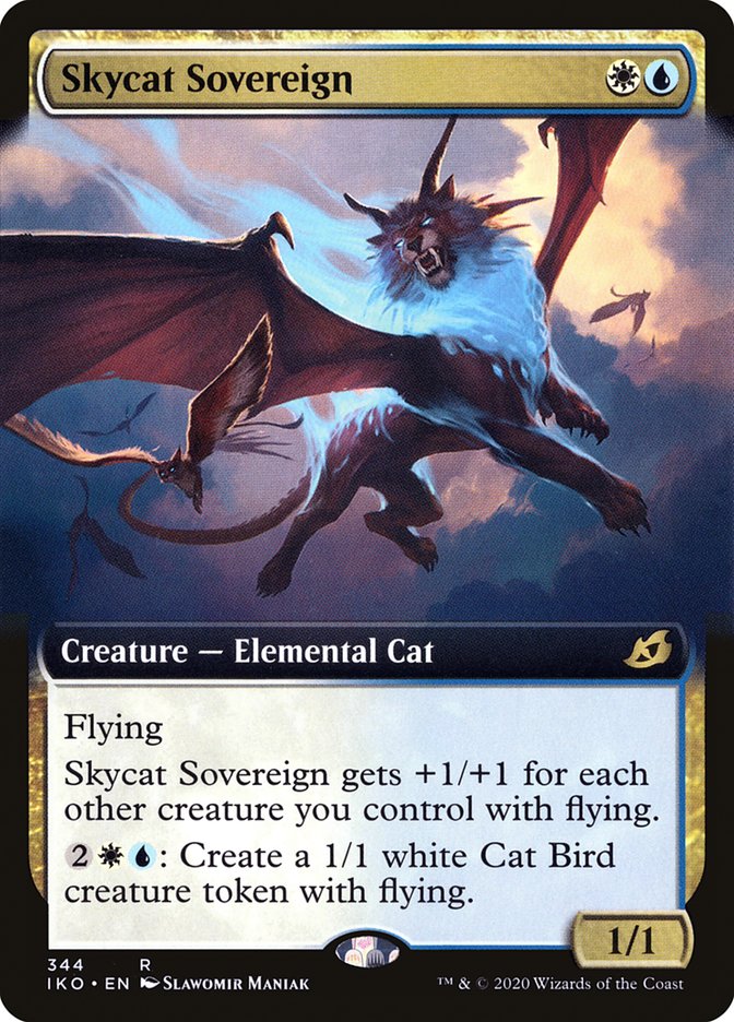 Skycat Sovereign - [Extended Art] Ikoria: Lair of Behemoths (IKO)