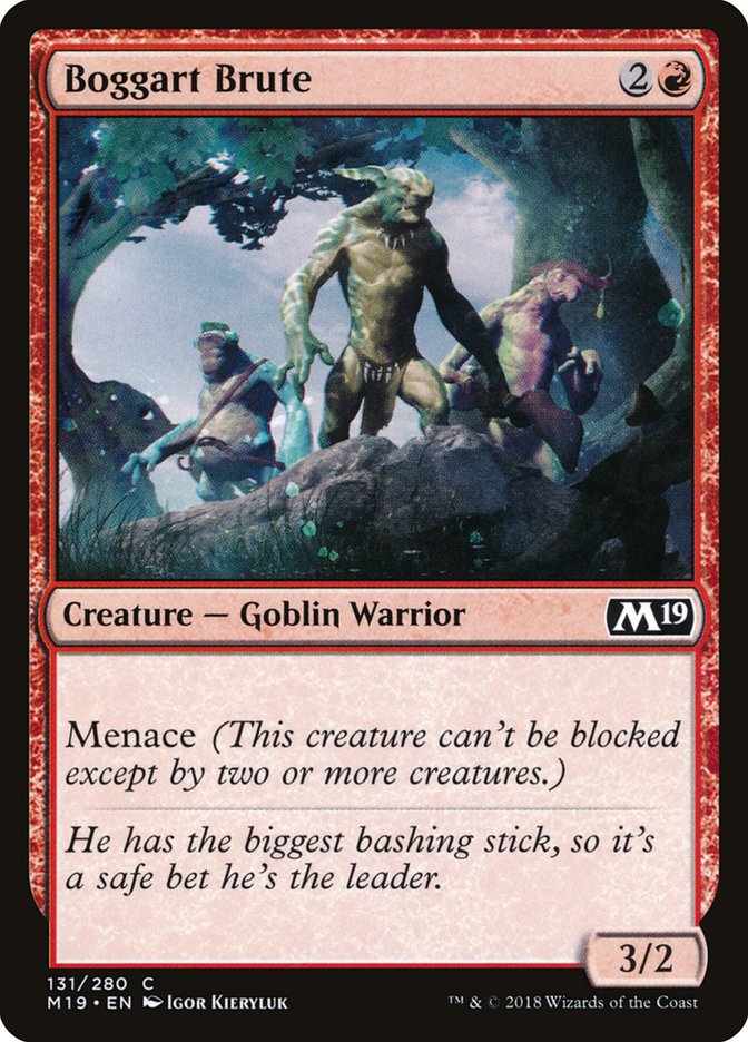 Boggart Brute - [Foil] Core Set 2019 (M19)