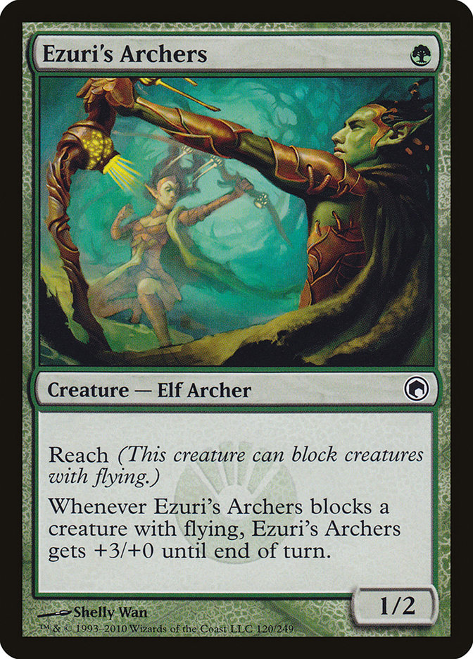 Ezuri's Archers - [Foil] Scars of Mirrodin (SOM)