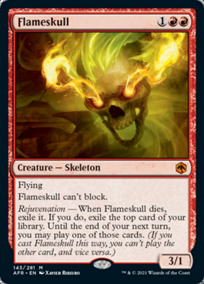 Flameskull - [Foil] Adventures in the Forgotten Realms (AFR)