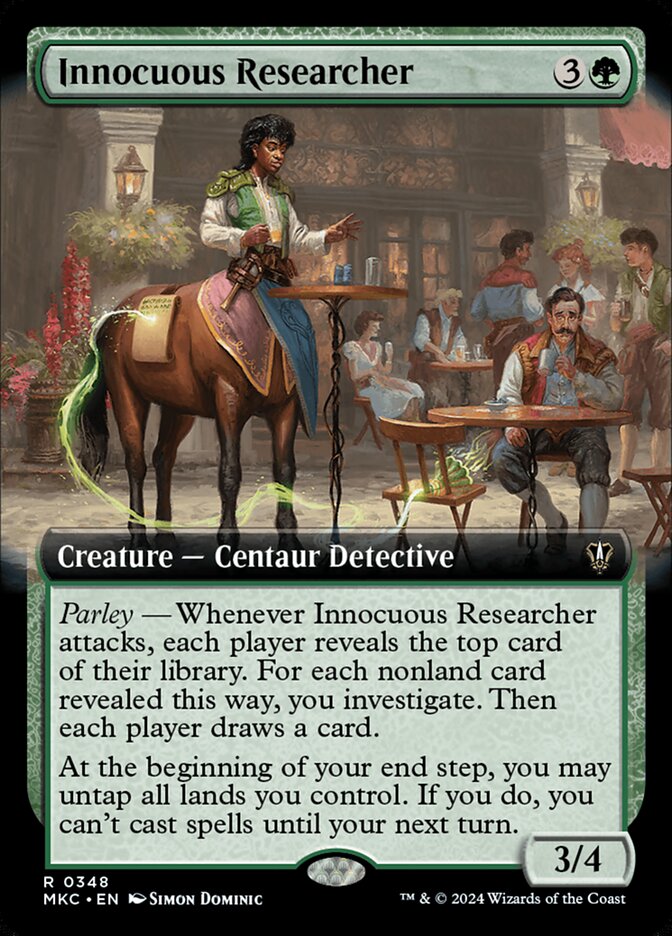 Innocuous Researcher - [Extended Art] Murders at Karlov Manor Commander (MKC)