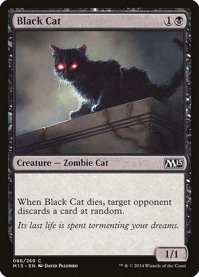 Black Cat - [Foil] Magic 2015 (M15)