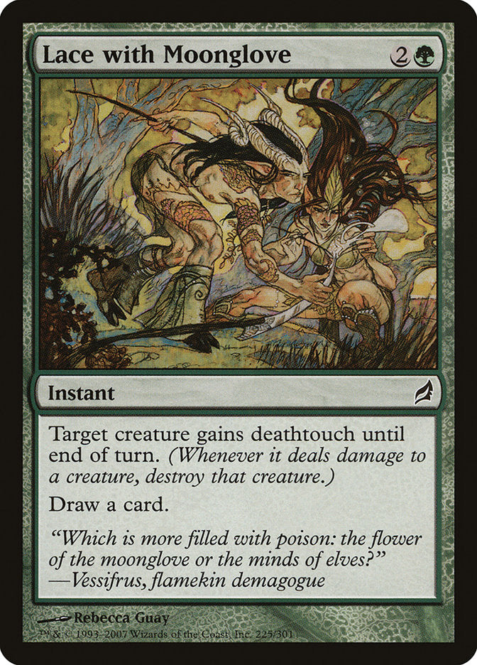 Lace with Moonglove - [Foil] Lorwyn (LRW)