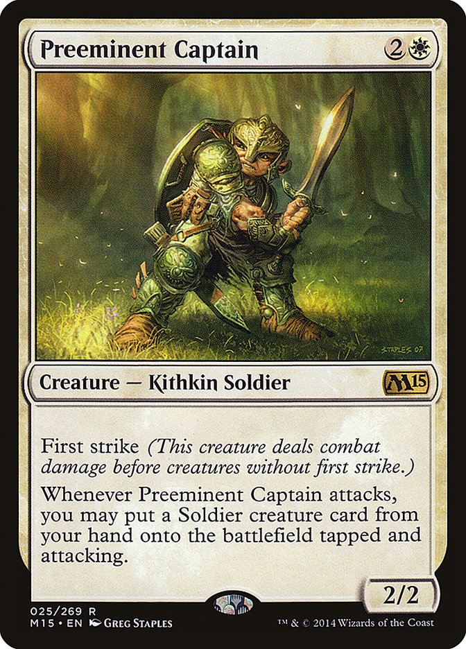 Preeminent Captain - [Foil] Magic 2015 (M15)