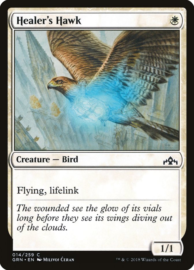 Healer's Hawk - [Foil] Guilds of Ravnica (GRN)