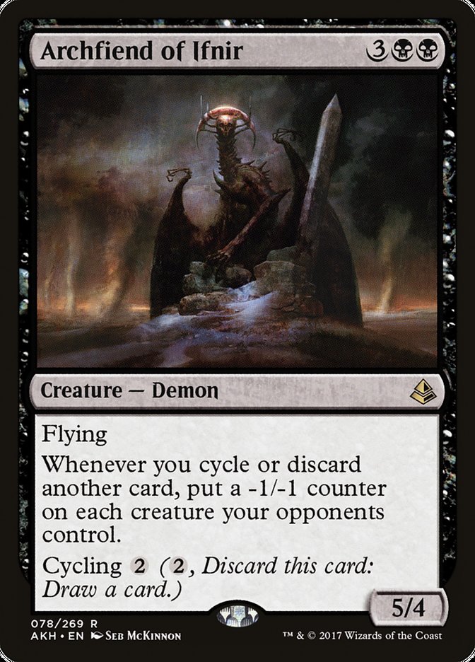 Archfiend of Ifnir - [Foil] Amonkhet (AKH)