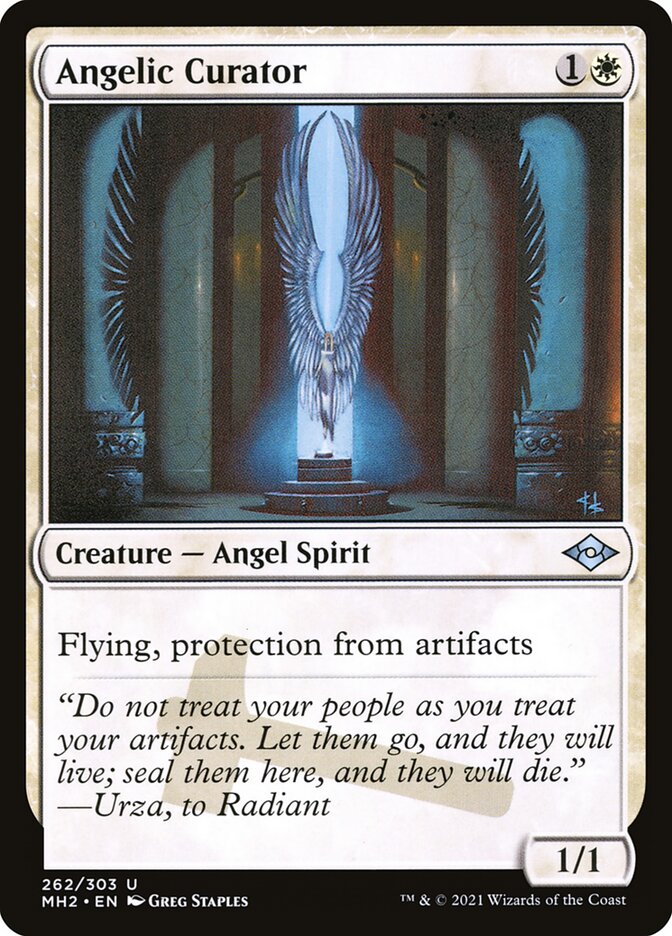 Angelic Curator - [Etched Foil] Modern Horizons 2 (MH2)