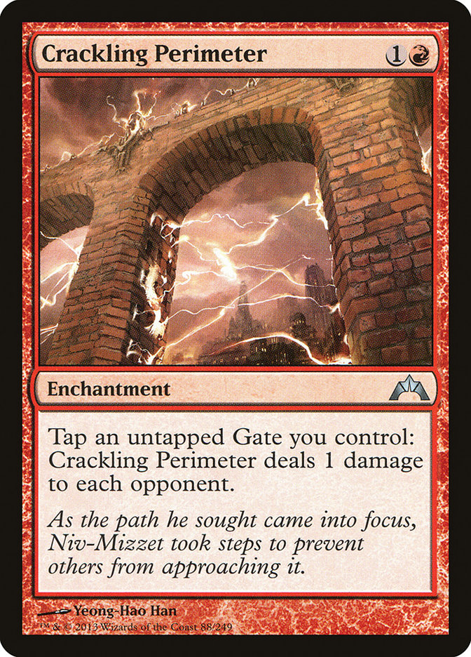 Crackling Perimeter - [Foil] Gatecrash (GTC)