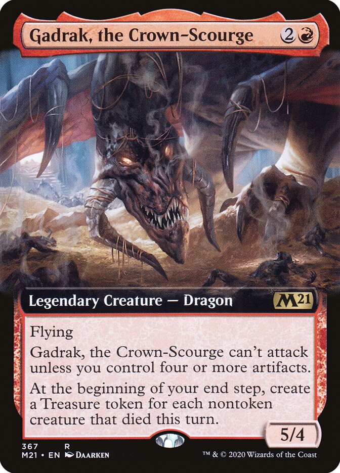 Gadrak, the Crown-Scourge - [Extended Art] Core Set 2021 (M21)