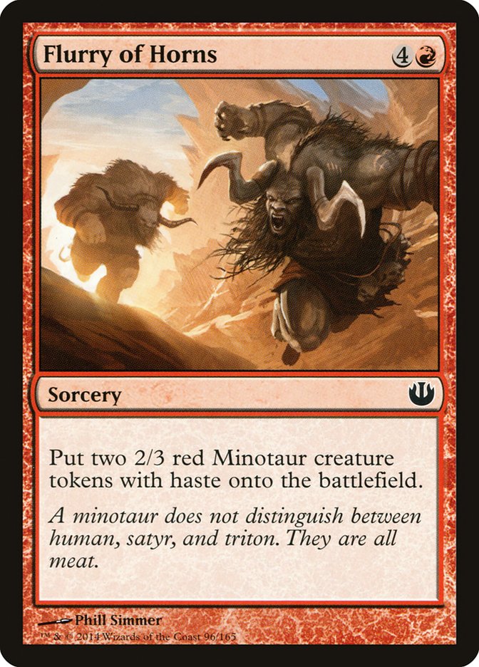 Flurry of Horns - [Foil] Journey into Nyx (JOU)