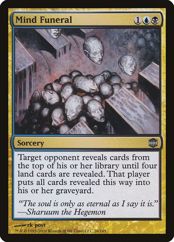 Mind Funeral - [Foil] Alara Reborn (ARB)