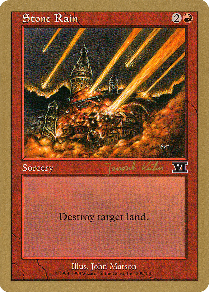 Stone Rain - World Championship Decks 2000 (WC00)
