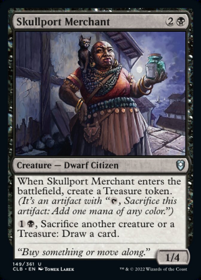 Skullport Merchant - [Foil] Commander Legends: Battle for Baldur's Gate (CLB)