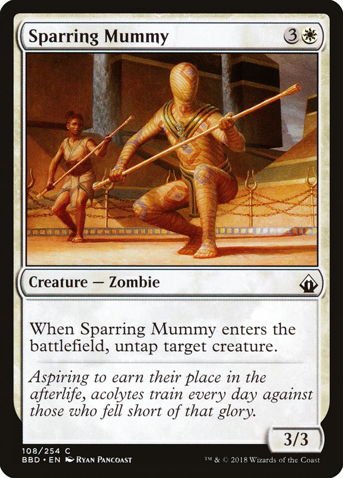 Sparring Mummy - [Foil] Battlebond (BBD)
