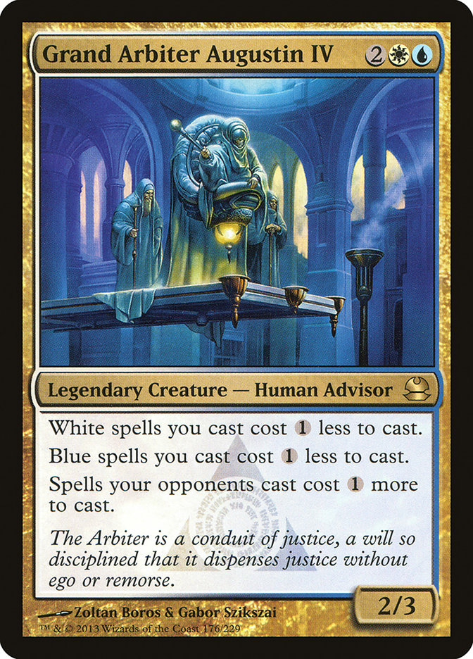 Grand Arbiter Augustin IV - [Foil] Modern Masters (MMA)