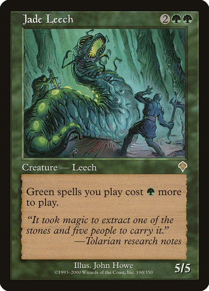 Jade Leech - [Foil, Retro Frame] Invasion (INV)